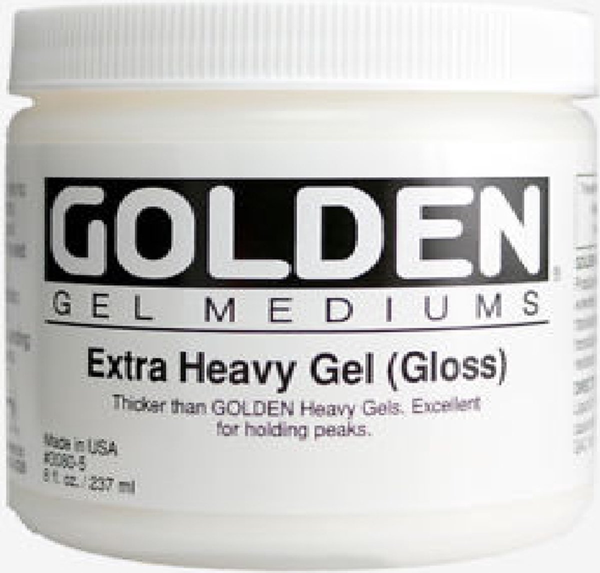   | Gel Mediums | Extra Heavy Gel (Gloss) | Pot á 237ml